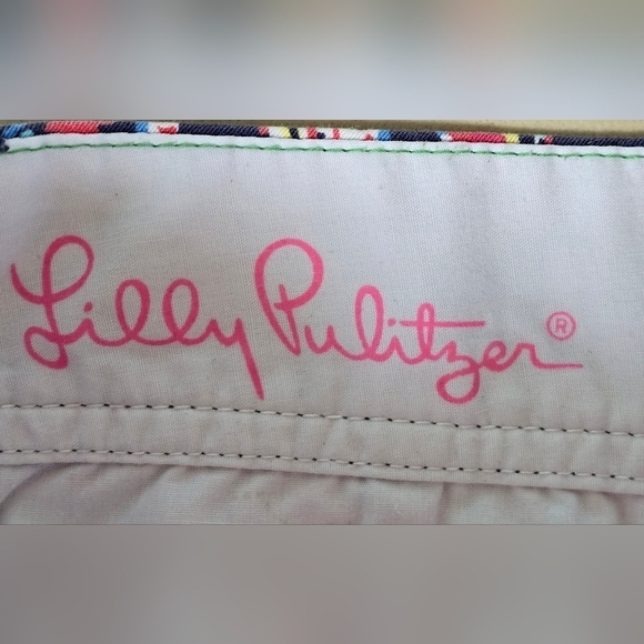 🌴Lilly Pulitzer The Walsh Shorts For The Halibut Paisley Women's🌸 Size 2 - Picture 4 of 6